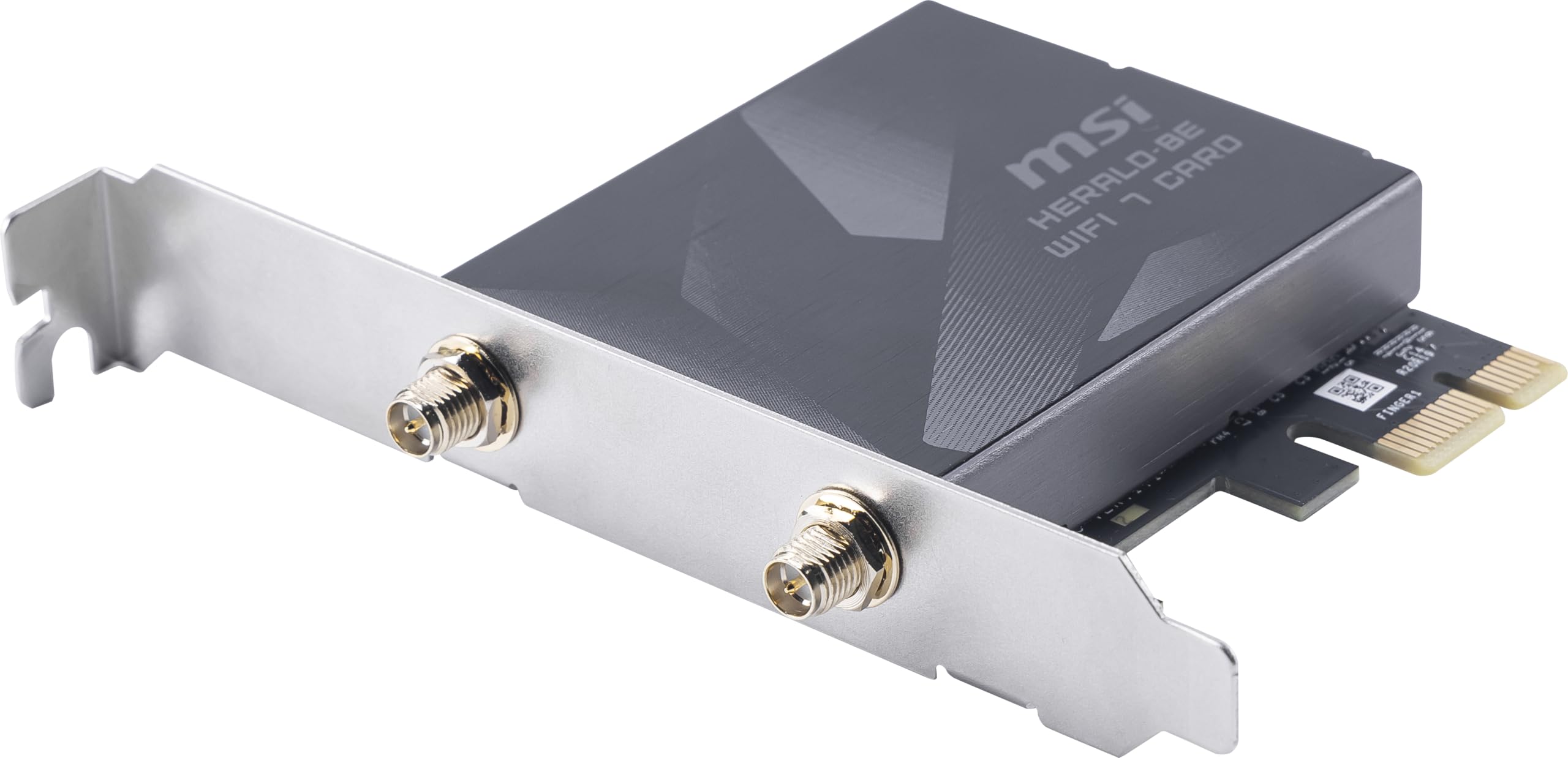 Amazon.com: MSI Herald WiFi 7 PCIe Card for Desktop PC BE9400 Tri